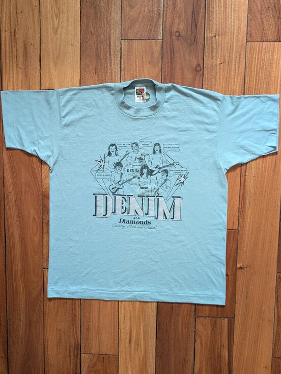 Fruit of the Loom Other - Denim & Diamonds Vintage Nightclub T-shirt (XL)